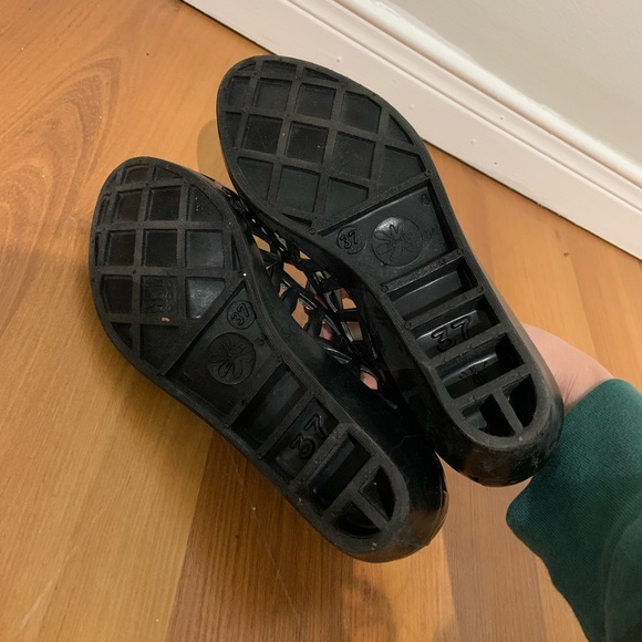 Jelly Peep Toe Sandals - Picture 3 of 6